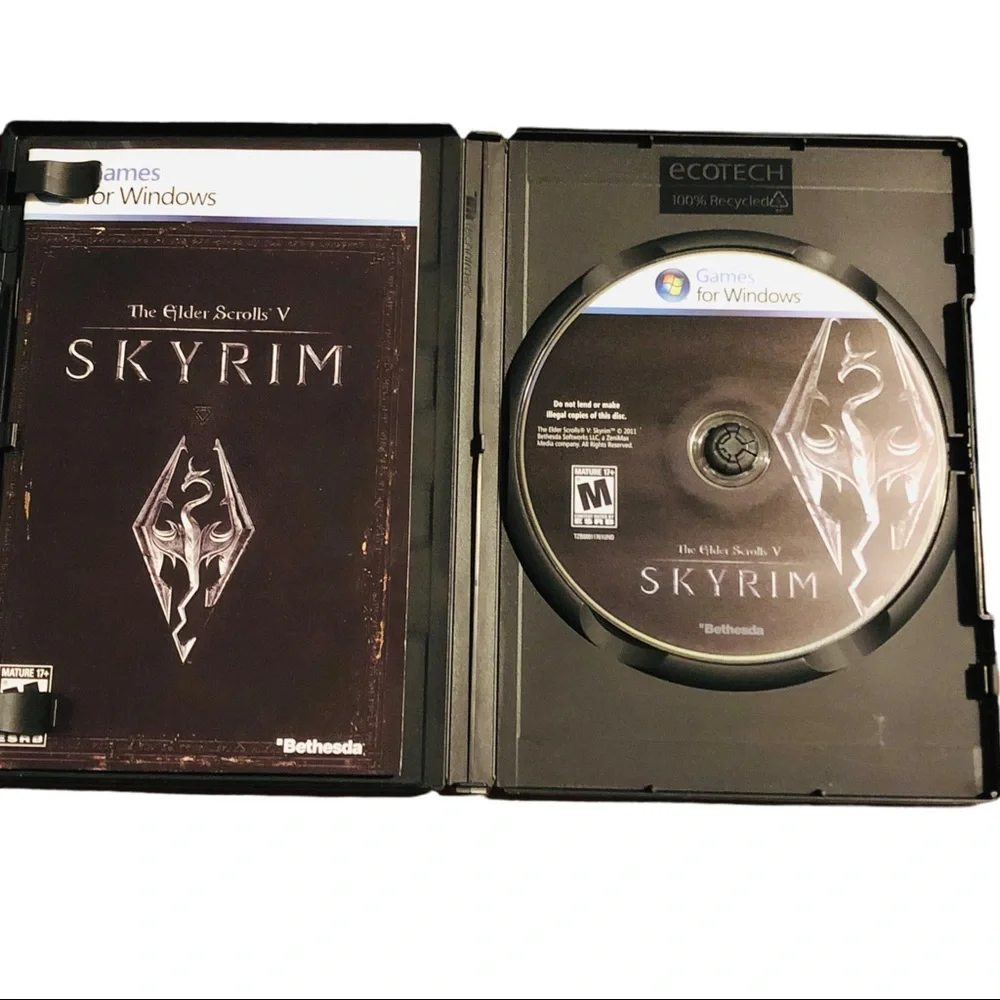The Elder Scrolls V Skyrim Video Game for PC Windows